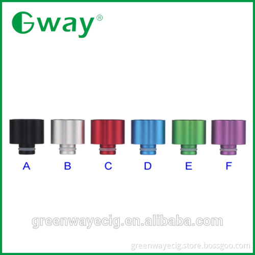 2015 new designed colorful 8 shape aluminum drip tip, aluminum 510 drip tip wholesale by Greenway